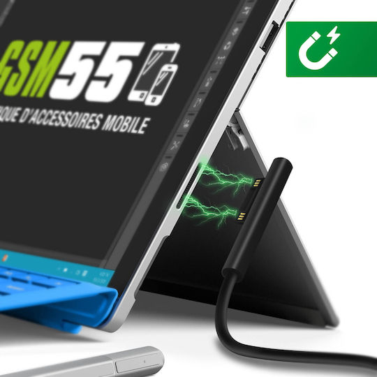 4Smarts Μαγνητικό USB-C to Lightning Cable 45W Μαύρο 1m (468683)