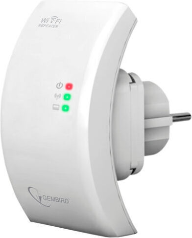 Gembird WNP-RP-003 Extensor Wi-Fi Bandă unică (2.4GHz) 300Mbps