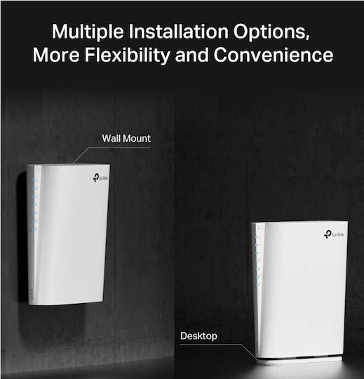 TP-LINK RE900XD Mesh WiFi Extender Dual Band (2.4 & 5GHz) 600Mbps με 3 Ethernet