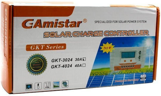 G-Amistar Ρυθμιστής Φόρτισης PWM 24V 30A