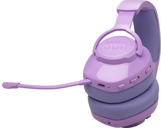 JBL Quantum 360 Fără fir Over Ear Gaming Headset cu conexiune Bluetooth / USB Violet