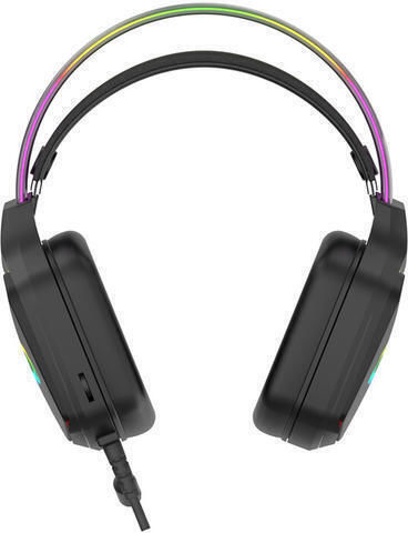 Canyon Darkless GH-9A Over Ear Gaming Headset με σύνδεση 3.5mm / USB for PC