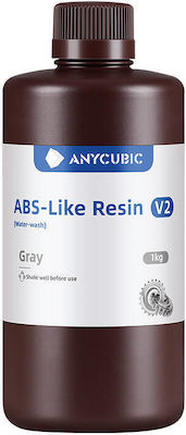 Anycubic Abs Like Resin V2 ABS 3D Printer Filament 1.75mm Gray 1kg