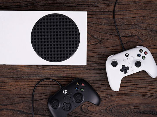 8Bitdo Ultimate Hall Edition Verkabeltes Gamepad mit Hall-Effekt-Sticks für Xbox One / Xbox-Serie Schwarz