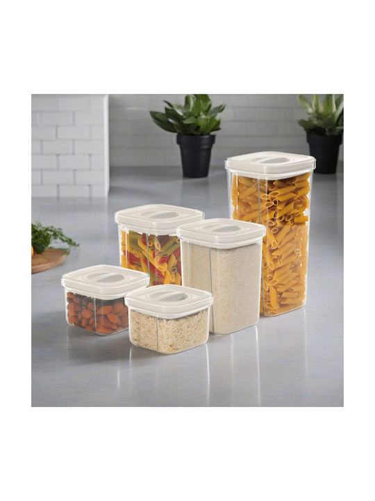 Berlinger Haus Set 5buc Borcane Uz General cu capac Sticlă Transparent 460ml