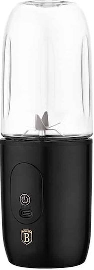 Berlinger Haus Μπλέντερ με Πλαστική Κανάτα 460 ml Μαύρο BH-9507