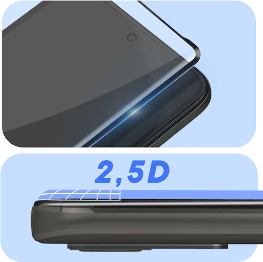 Bigben Interactive 2.5D 0.33мм Закалено стъкло Черен (Motorola Edge 30 Neo 5G)