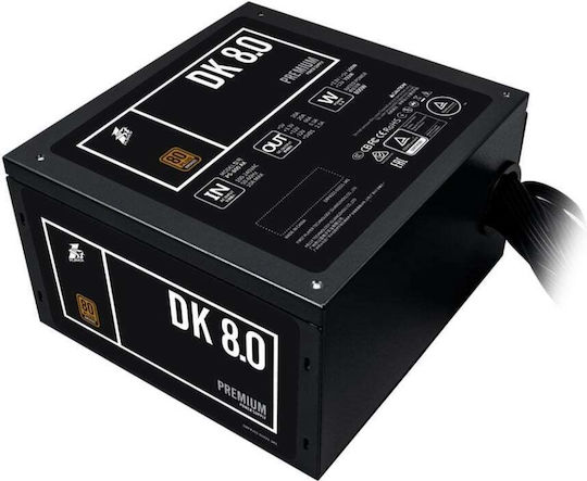 1STPLAYER DK Premium 800W Μαύρο Τροφοδοτικό Υπολογιστή Full Wired 80 Plus Bronze