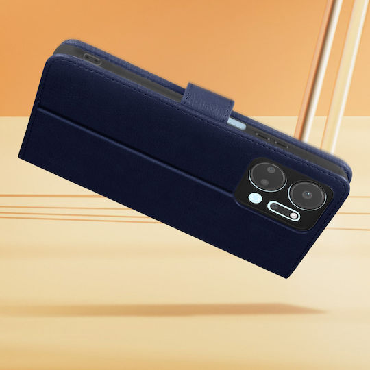 Folio Case Honor X7a Wallet Video Stand Blue