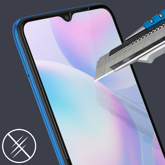 Akashi 2.5D Screen Protector Μαύρο (Redmi 9A / 9AT / 9C)
