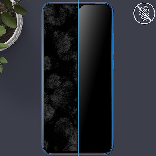 Akashi 2.5D Screen Protector Μαύρο (Redmi 9A / 9AT / 9C)