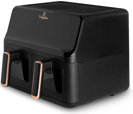 Berlinger Haus Air Fryer with Double Detachable Bucket 8.2lt Black BH-9469