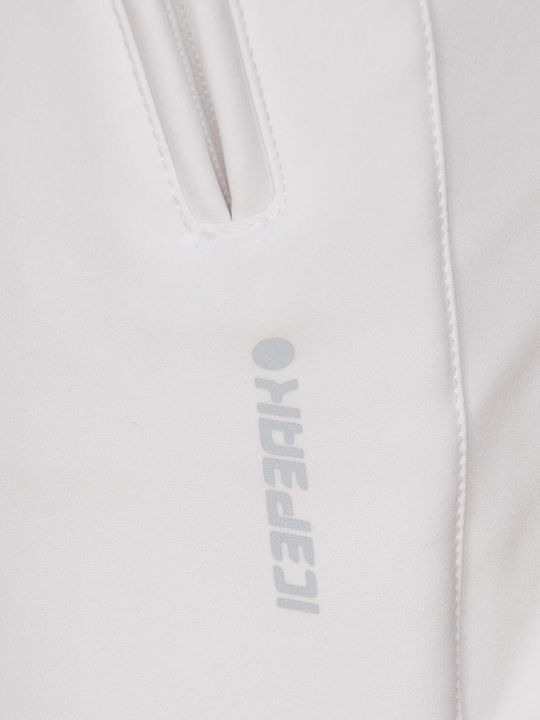 Icepeak 54045541-980 Γυναικείο Παντελόνι Σκι & Snowboard Λευκό