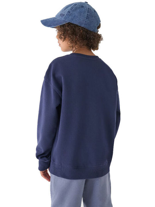 4F Kids Sweatshirt Navy Blue