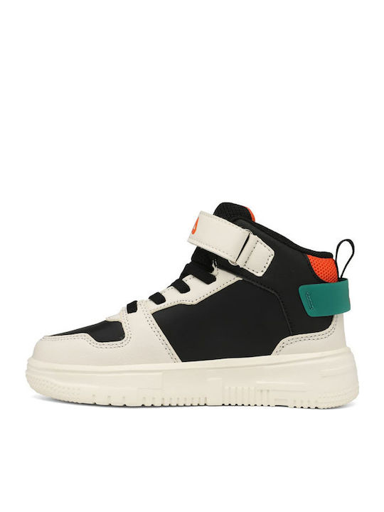 Μemory Ayo 3 V Kids Sneakers High with Scratch Black