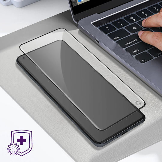 Force Glass 3D Tempered Glass Μαύρο (Oppo Find X5 Pro)