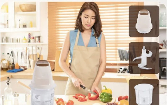 Sokany Πολυκόπτης Multi 250W με Δοχείο 700ml Κόκκινος