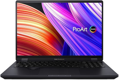 Asus ProArt Studiobook Pro 16 OLED W7604J3D-My074X 16" (i9-13980HX/64GB/1TB SSD + 2TB SSD - Solid State Drive/RTX 3000 Ada/W11 Pro) Negru mineral (Tastatură Engleză Internațională)