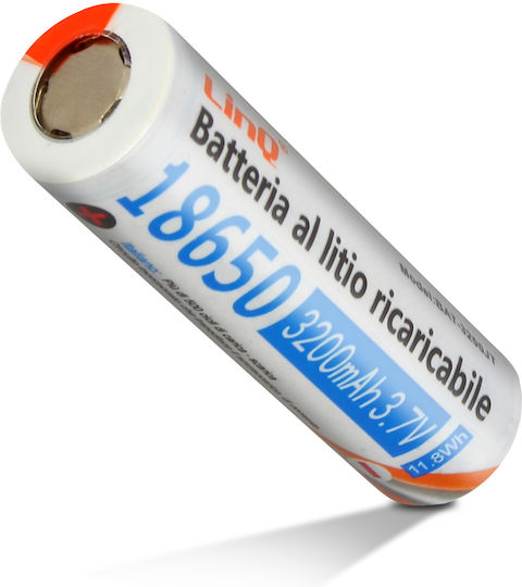 LinQ Baterii Reîncărcabile 18650 3200mAh 3.7V 2buc