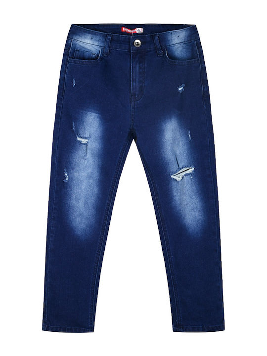 Energiers Pantaloni copii din denim Albastru