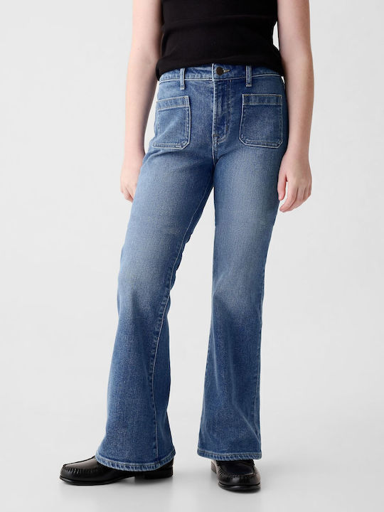 Kinder Schlaghose Jeans medium wash
