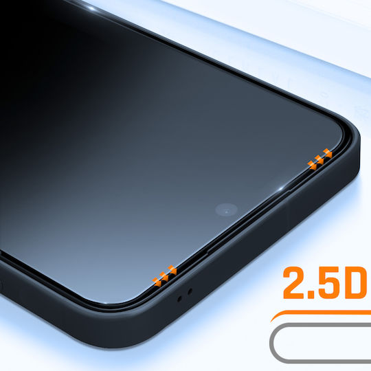 Akashi 0.33mm Gehärtetes Glas Schwarz (Galaxy S24+)