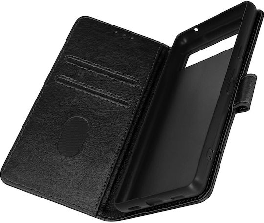 Case Google Pixel 7a Card-holder Cover Video Stand Feature Black