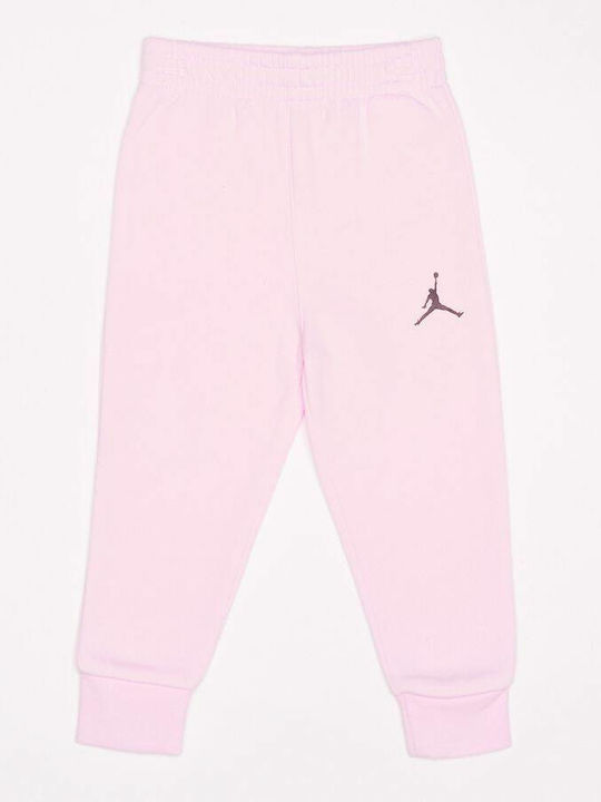 Kids Sweatpants Set Pink Foam 2pcs JORDAN