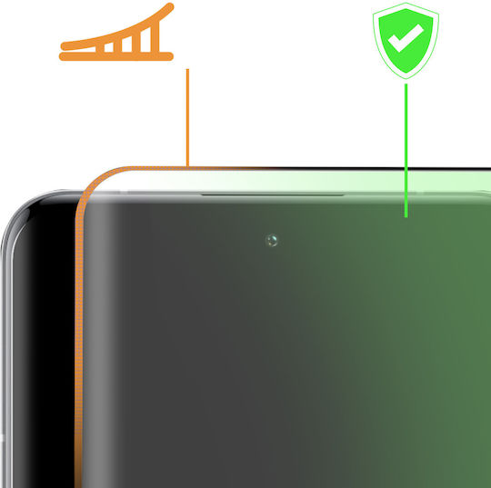 Amorus 3D Full Glue Tempered Glass Μαύρο (Xiaomi 14 Ultra)