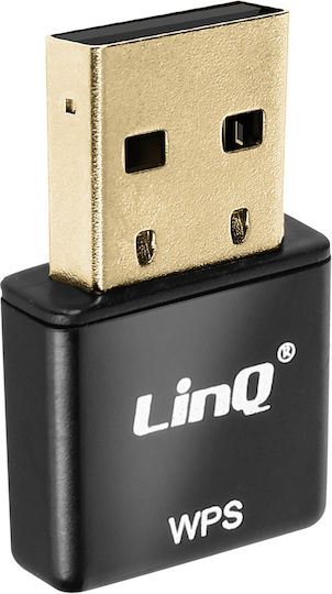LinQ UW300M USB Network Adapter with Wireless Wi-Fi Connection 300Mbps