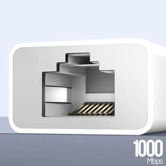 Avizar S-PC-1089 USB-C Адаптер за Мрежа с Проводно Свързване Gigabit Ethernet