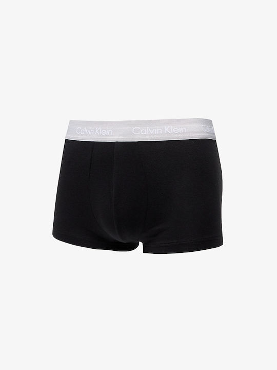 Calvin Klein Low Rise Trunk Ανδρικά Μποξεράκια 3Pack Black