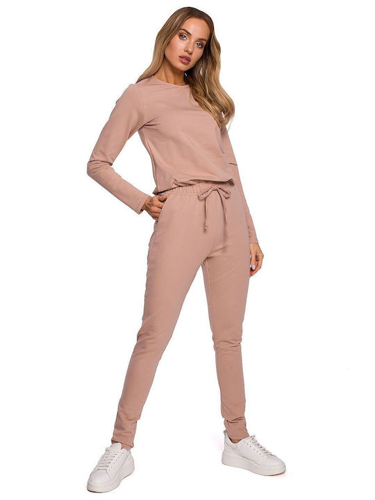 MOE Damen-Sweatpants-Set Schwarz