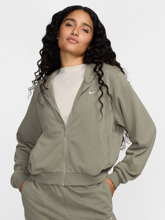 Nike Women's Hooded Cardigan Gray