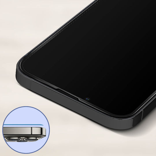 Akashi 2.5D 0.33mm Screen Protector Μαύρο (iPhone 13 Pro Max)