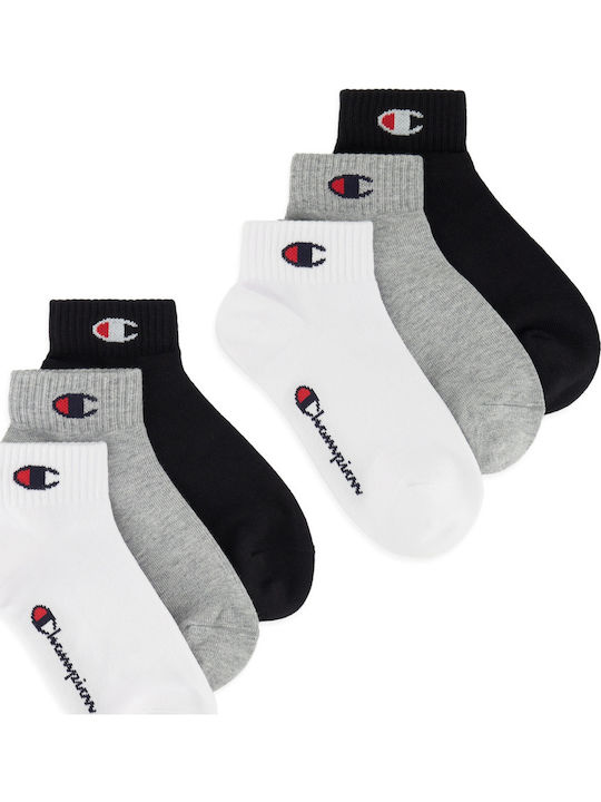 Champion Παιδικές Κάλτσες Grey 6 Ζευγάρια