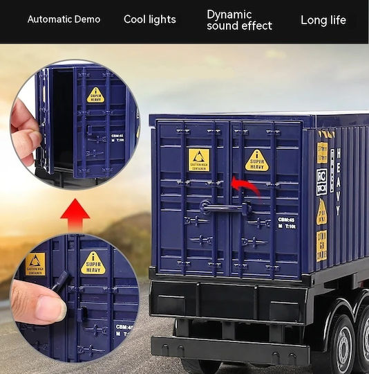 Camion cu remorcă telecomandat 1:24 2.4g Radio Control Jhbph11251p