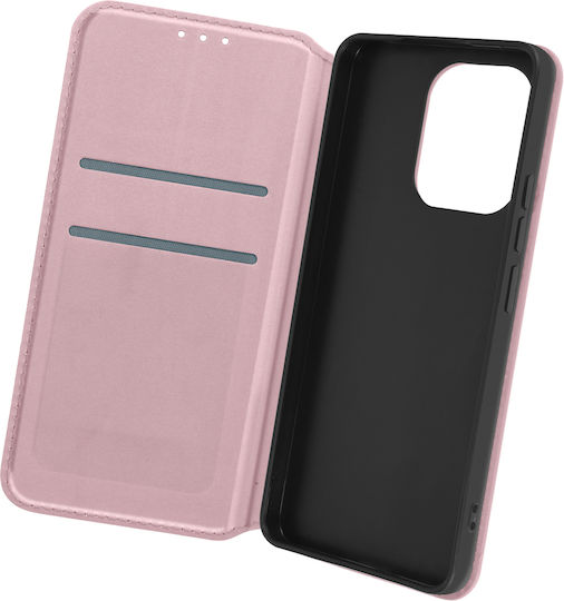 Avizar Folio Case Redmi Note 13 4g Multifunction Rose Gold