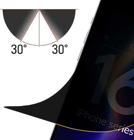 3MK Iphone Privatsphäre Matt Displayschutzfolie (Apple iPhone 16 Pro Max, 3mk)