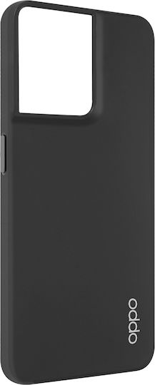Oppo Reno 8 Case Semi-rigid Soft Touch Thin Light Original Black