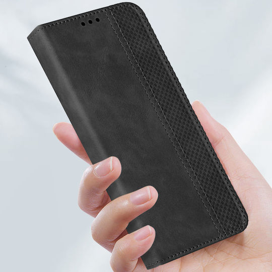 Checkered Collection Geo Wallet Stand Case Sony Xperia 5 V Black