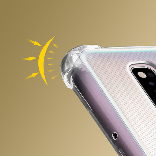 Back Cover Galaxy S10 5g Flexible Case Bumper Corners Transparent