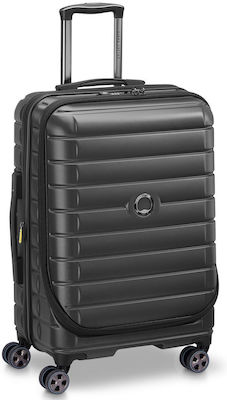 Delsey Medium Expandable Suitcase 66.5cm Shadow Black