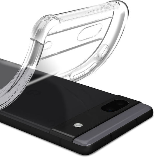 Google Pixel 6a Protection Pack Reinforced Case + Tempered Glass Transparent