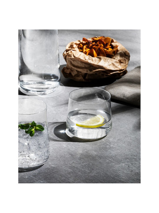 Alessi Pahar pentru apa / Whiskey din Cristal în Culoarea Alb 390ml