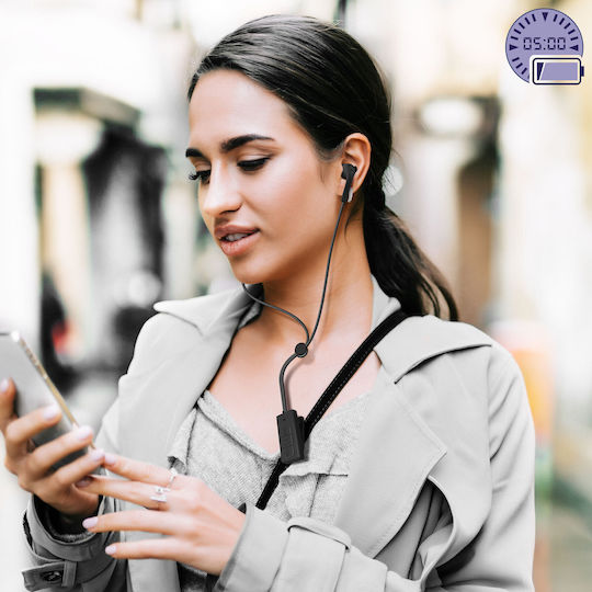 Defunc Talk In-ear Bluetooth Handsfree Ακουστικά Μαύρα