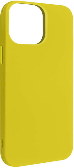 Iphone 14 Pro Max Case Semi-rigid Soft-touch Thin Yellow