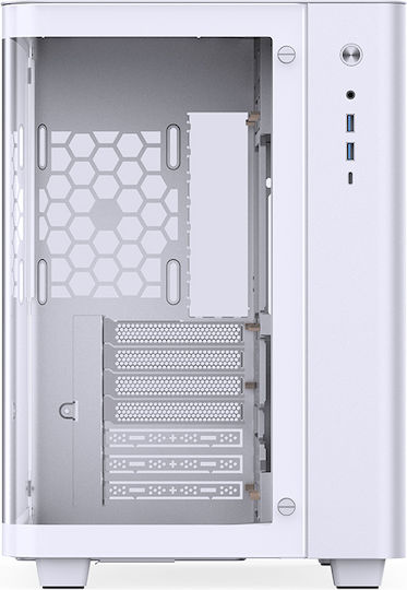 Jonsbo TK-3 Gaming Midi Tower Computer Case with Side Window White