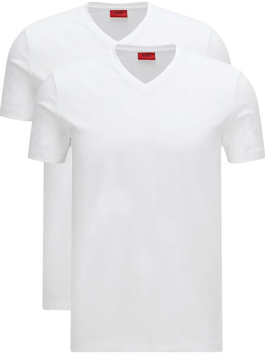 Herren Unterhemden White 2Packung