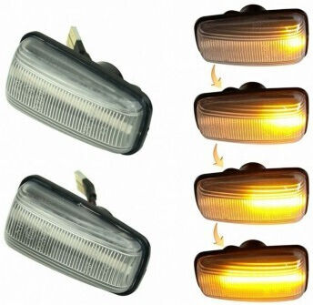 Set de 2 indicatoare dinamice pentru aripi pentru Citroen Xsara Saxo Xantia Xm Zx Berlingo Btll327d